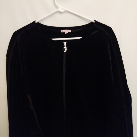 Juicy Couture Velour All Over Glitter Sparkle Full Zip Jacket Y2k Staple L - Picture 2 of 14